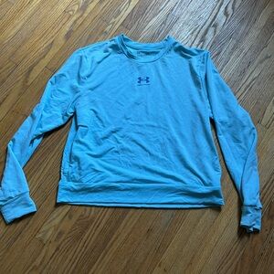 Blue Under Armour Crewneck
